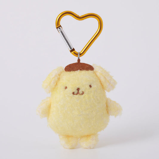 Sanrio | Fluffy Mini Mascot Holder Plush Keychain Pompom Purin 75Mm