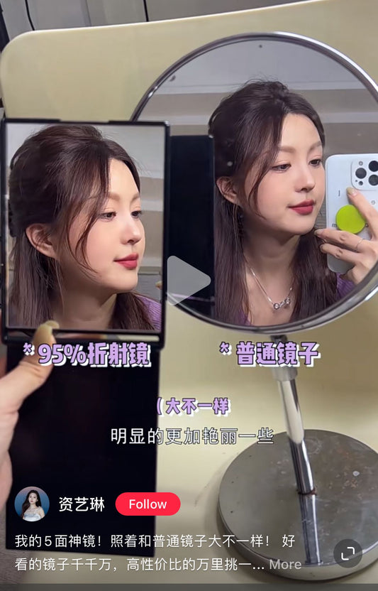 Rosy Rosarealook Mirror