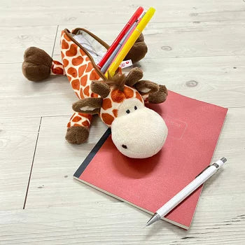NICI Giraffe Figurine Pouch Pencil Case 300mm