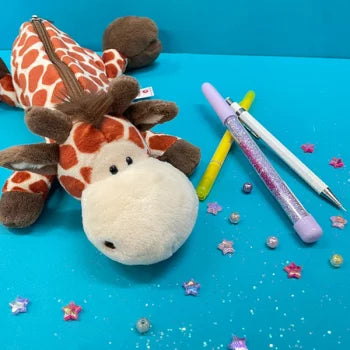 NICI Giraffe Figurine Pouch Pencil Case 300mm