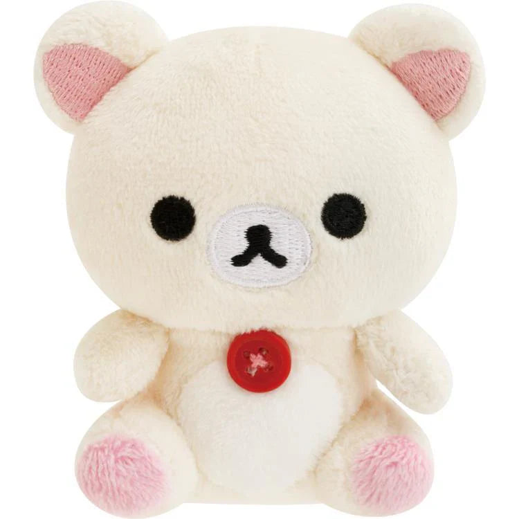San-X | Rilakkuma Korilakkuma Sitting Mini Tenori Plush 75×60×40Mm (Lovely House)