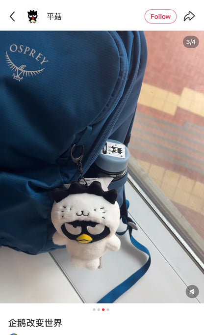 SANRIO | Badtz Maru Mascot Holder Bag Charm Keychain 140x70x155mm (Together With My Favorite Friends)