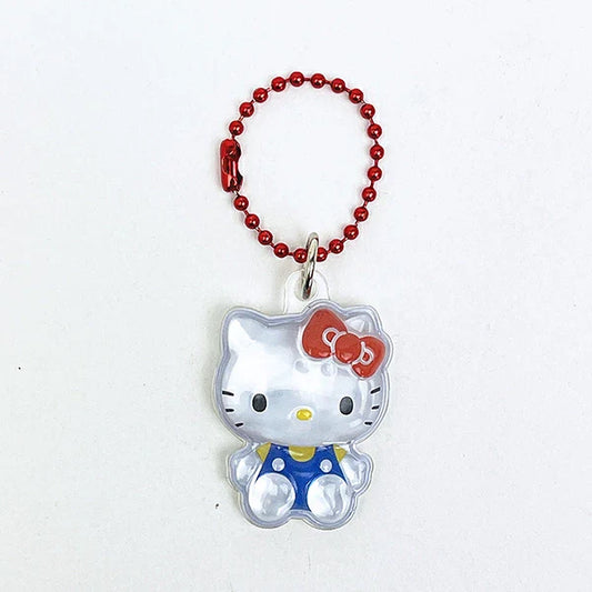 SANRIO | Hello Kitty Plump Ball Chain Keychain Die-Cut Mascot 34x24x7mm