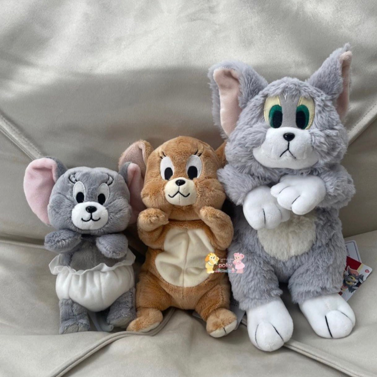 Tom And Jerrynibbles/Tuffy Plush H80Xw120Xd180Mm