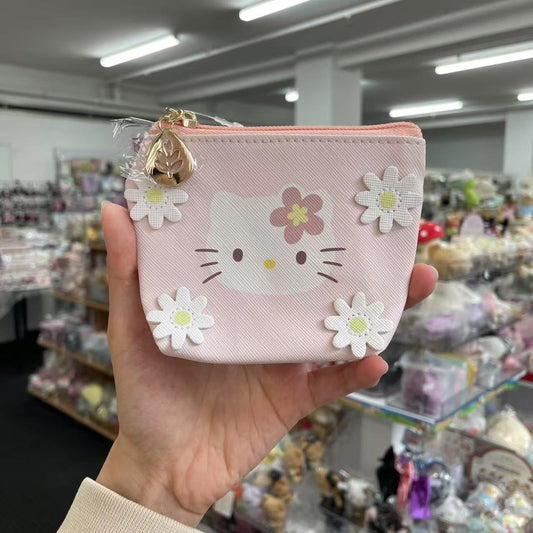 SANRIO | Hello Kitty Mini Zipper Pouch (Daisy)