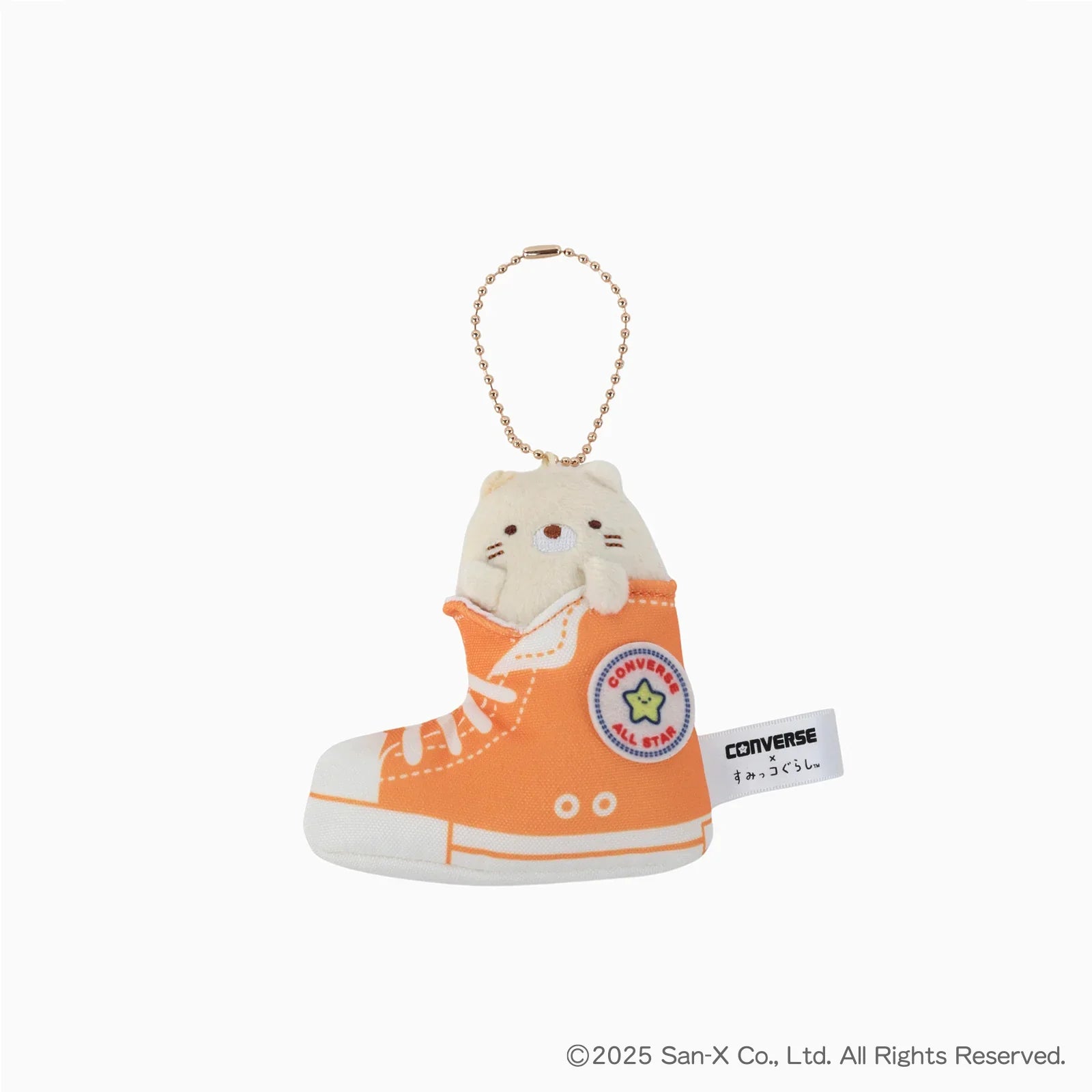 Converse x Sumikko Gurashi | Neko Mascot Holder Plush Keychain H90×W90×D20mm