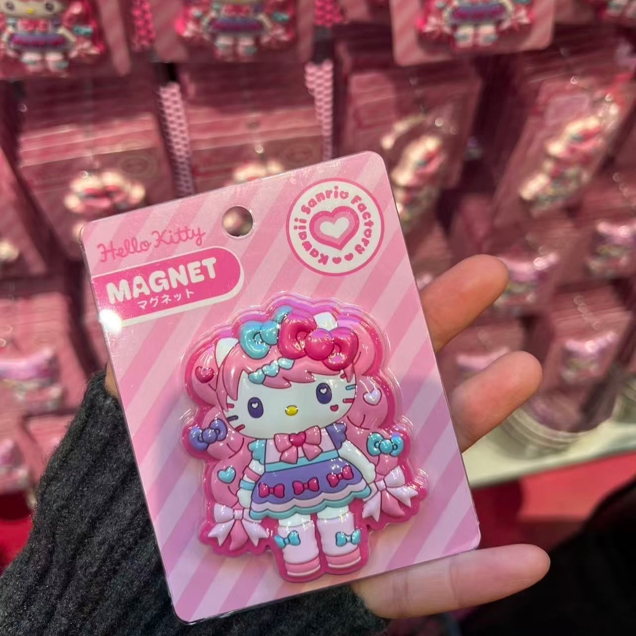 SANRIO | Hello Kitty Magnetic Mascot Refrigerator Magnet (Harajuku Store Limited)