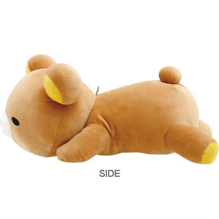 San-X | Rilakkuma Sleep Cuddly Plush Doll 200×300×450Mm (Daradara Lazy Peaceful Good Night Bedside)