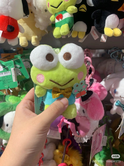 Sanrio | Mascot Keychain Plush Holder With Carabiner (Kero Kero Keroppi)