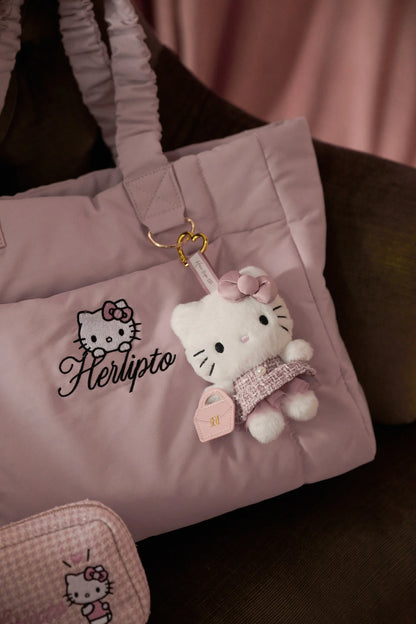 Her lip to X HELLO KITTY | Plush Keychain Bag Charm Mascot Holder