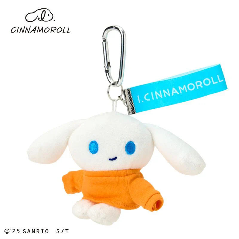 SANRIO | Mascot Holder Plush Keychain Sweatshirt 11 x 5 x 9cm (I.CINNAMOROLL Love yourself more?)