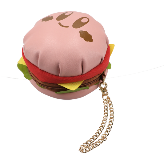 Kirby | Kirby Burger Pouch Keychain 105Mm×H100Mm