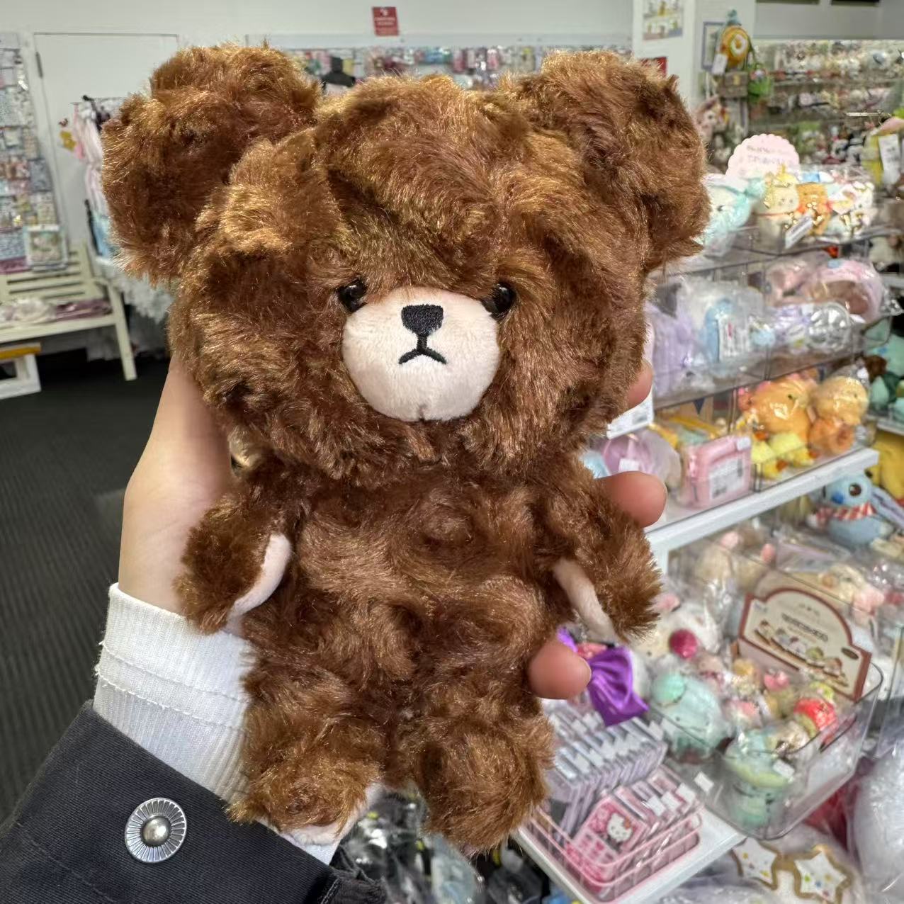 The Bear’s School | Fuwakuta Plush Toy Plush Doll H15×W14×D7cm