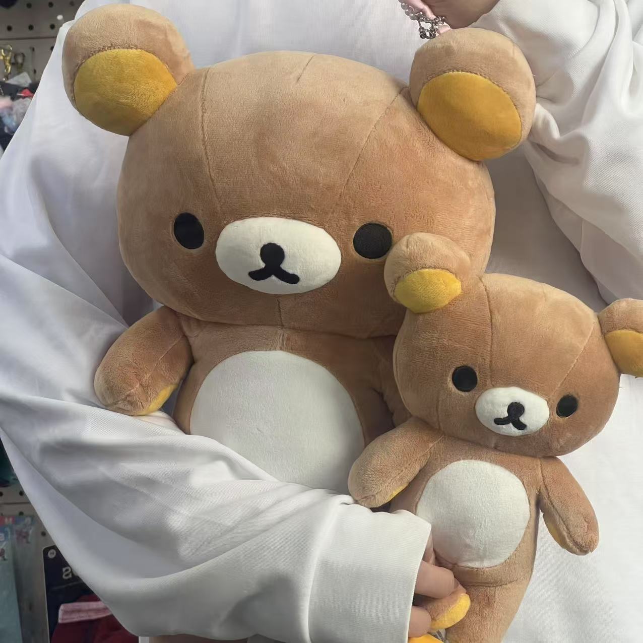 SAN-X | Rilakkuma Plush Toy Doll Small 22 × 16 × 9cm (Standard)