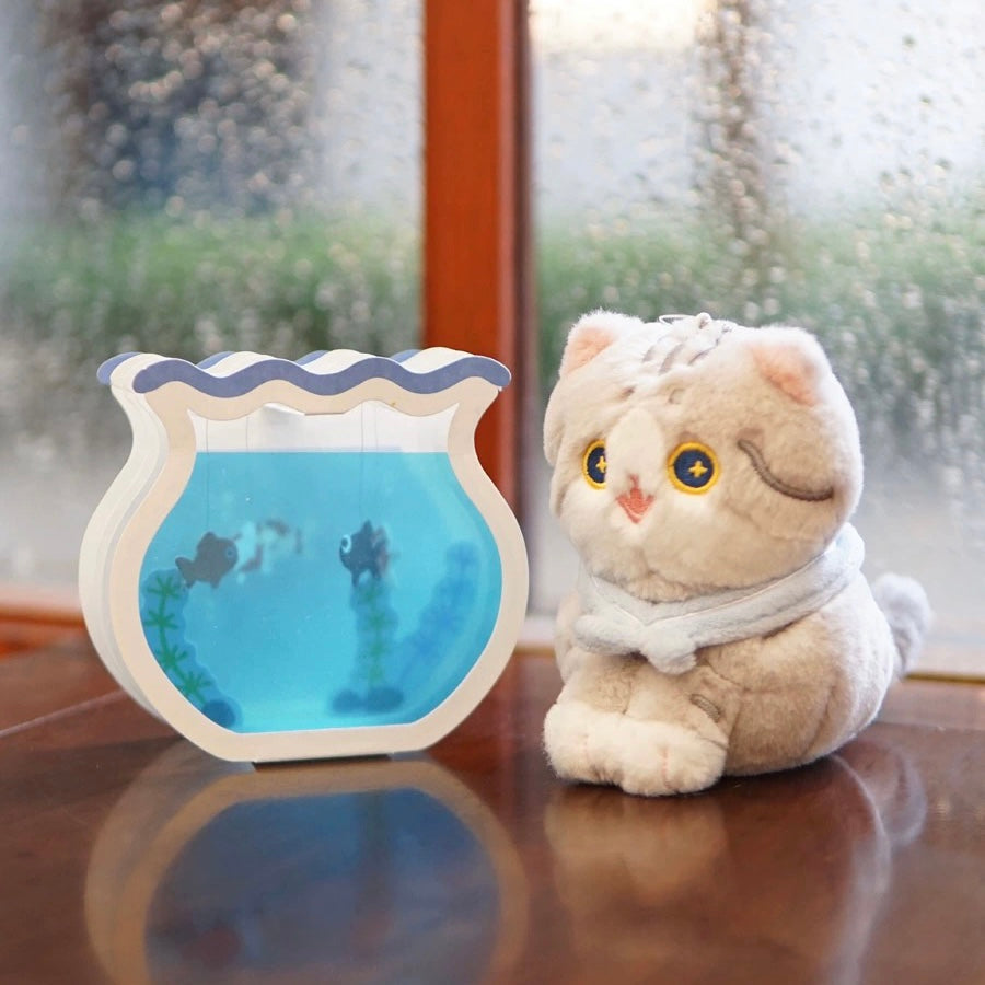 Mewji Sitting Cat Mascot Holder Gift Box // Gy