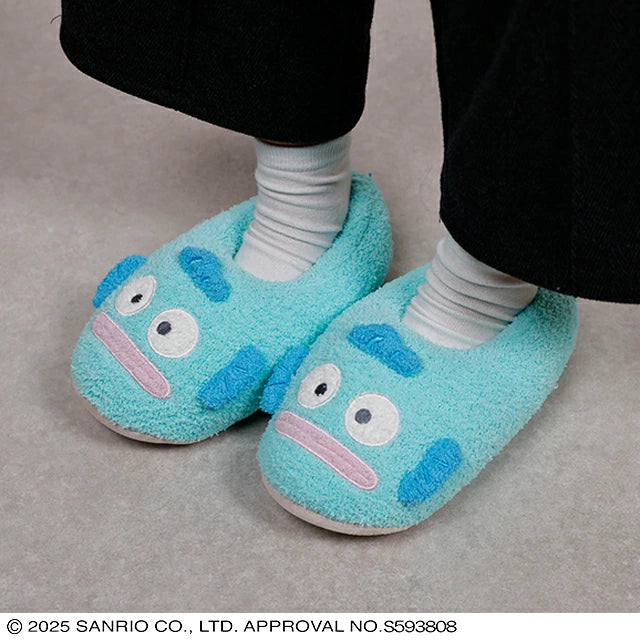 SANRIO | Hangyodon Room Shoes Marshmallow Design Free Size 22-24cm
