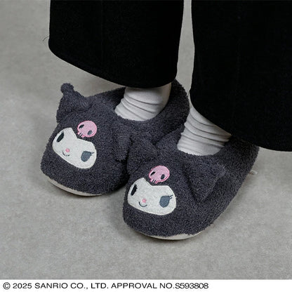 SANRIO | Kuromi Room Shoes Marshmallow Design Free Size 22-24cm