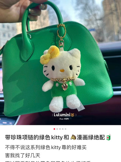 【售完无补】Sanrio | Hello Kitty Mascot Holder 凯蒂猫 联名款 50周年限定 玩偶钥匙链/包挂/珍珠挂件