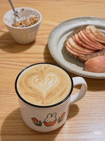 MIFFY | Ceramic Mug Retro Miffy Red Tulip 75x80mm