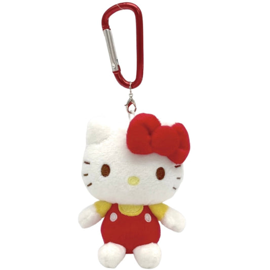 SANRIO | Hello Kitty Mascot Holder Plush Keychain Bag Charm with Carabiner H9 x W9 x D6cm