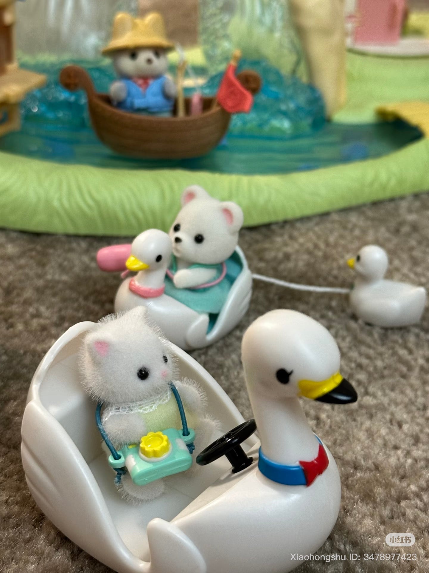 Sylvanina Families | Swan Boat Set - 5046