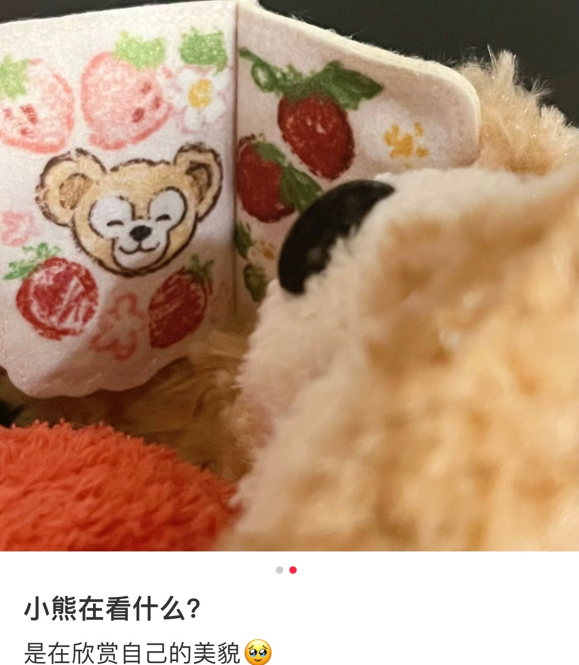 Disney | Tokyodisneysea Heartfelt Strawberry Gift Duffy Plush Doll Approx.17Cm 东京迪士尼