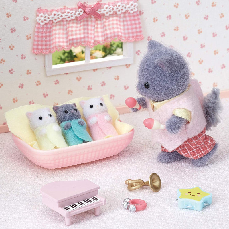 Sylvanian Families | Doll Persian Cat Father Dad W65×D45×H108Mm