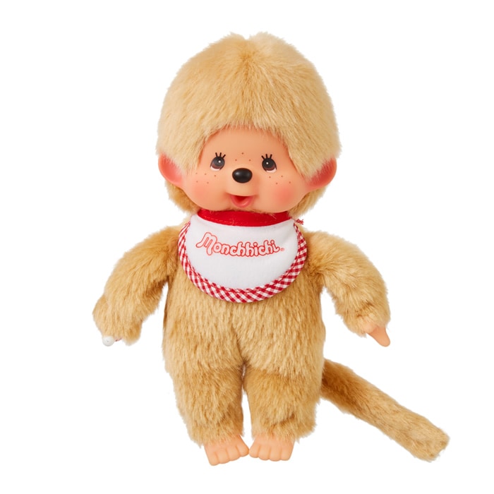 Monchhichi | Plush Toy Plush Doll H10×W7×D15cm (Beige Boy)