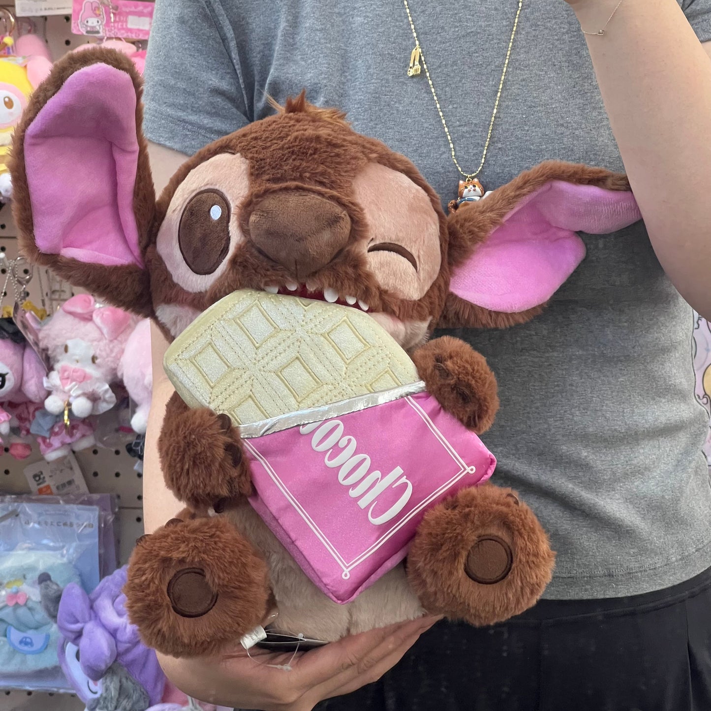 Disney Store Japan | Stitch Plush Doll 310×430×260m (CHOCOLATE STYLE Valentine’s Day 2026)