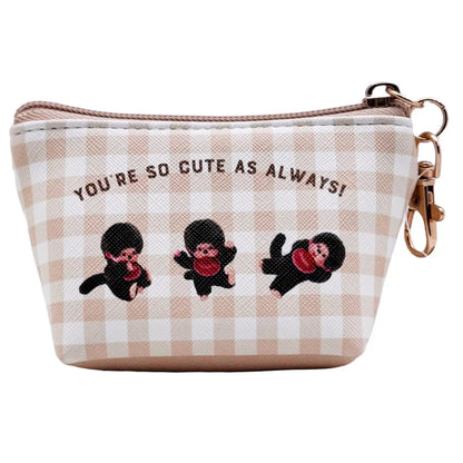 Monchhichi | Triangular Mini Coin Pouch 130×70×55mm