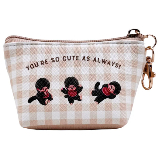 Monchhichi | Triangular Mini Coin Pouch 130×70×55mm