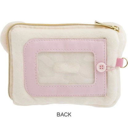 SAN-X | Rilakkuma Korilakkuma Plush Square Pass Case Pouch Reel 100×130×20mm