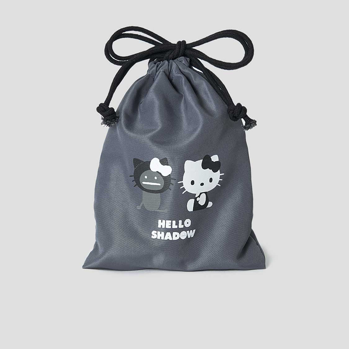 SHADOW x Hello Kitty | HELLO SHADOW Plush Keychain Bag Charm Mascot Holder 100x82mm