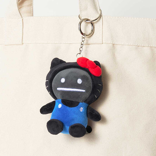 SHADOW x Hello Kitty | HELLO SHADOW Plush Keychain Bag Charm Mascot Holder 100x82mm