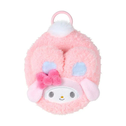 SANRIO | My Melody Mini Pouch Charm with Carabiner 10.5 x 10.1 x 7.2cm (Spring Rabbit)