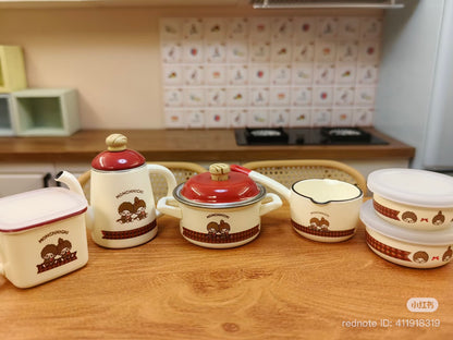 Monchhichi x Fujihoro | Mini Collection Miniature Gashapon Capsule Toy (Randomly Shipped)