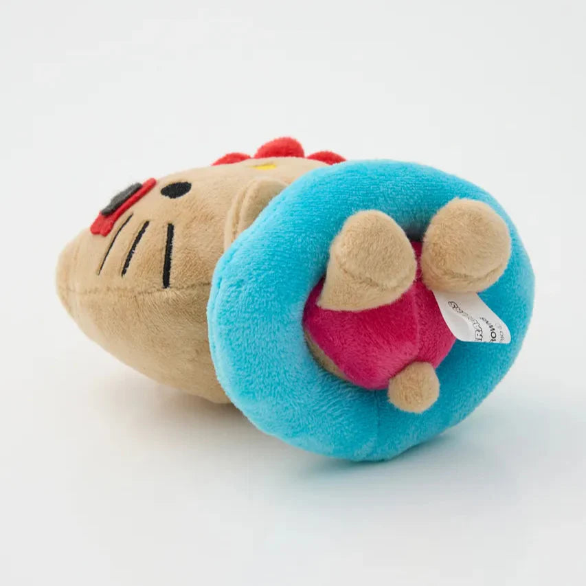 RODEO CROWNS x SANRIO | Hello Kitty Tanned Sereis Mascot Holder Plush Keychain Bag Charm 12cm Approx. (Vacation