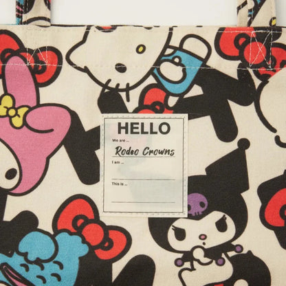 RODEO CROWNS x SANRIO | Canvas Tote Bag 42 x 37 x 60cm
