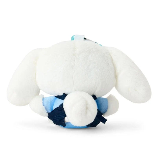 SANRIO | Cinnamoroll Plush Mascot Holder Keychain Bag Charm 125×80×135mm (Mini Sanrio Celebrating Shop 55th Anniversary)