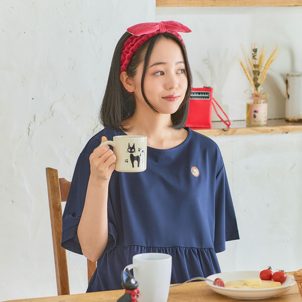 【Made In Japan】Studio Ghibli | Kiki’s Delivery Service Mug Cup White W115×H84×D79Mm Jiji