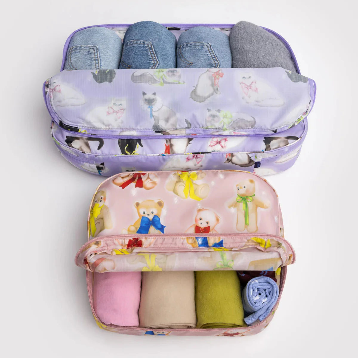Baggu Large Packing Cube Set (Fancy Animals)