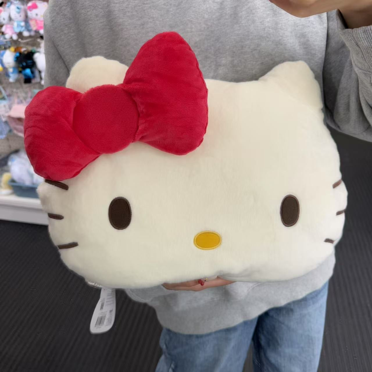 Sanrio | Hello Kitty 70S Cushion H320×W420×D100Mm (Red)