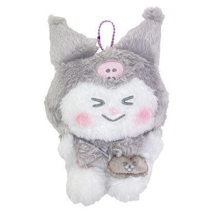 SANRIO | Kuromi Howakoro Club Mascot Holder Bag Charm Keychain 180mm