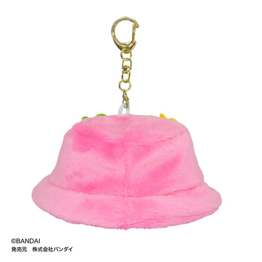 Tamagotchi | Flowertchi Miniature Bucket Hat Plush Charm Dress-Up Keychain 80x40x50mm