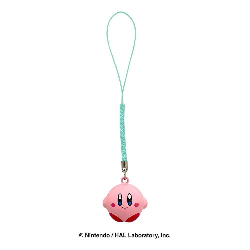 Kirby | Tiny Charm Face-shaped Bell Netsuke 25×32×25mm (Smile)