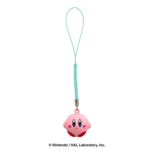 Kirby | Tiny Charm Face-shaped Bell Netsuke 25×32×25mm (Smile)