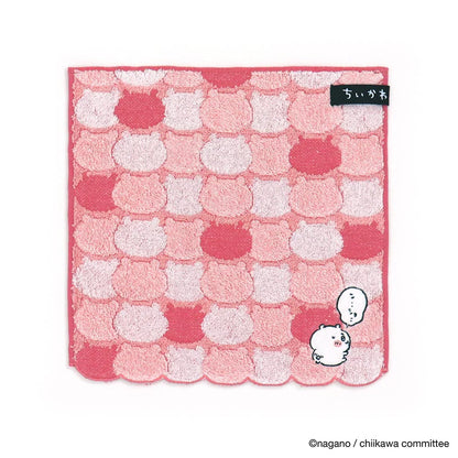 CHIIKAWA | Towel Handkerchief Cotton 100% H250×W250mm (Face) Chiikawa 吉伊/小白