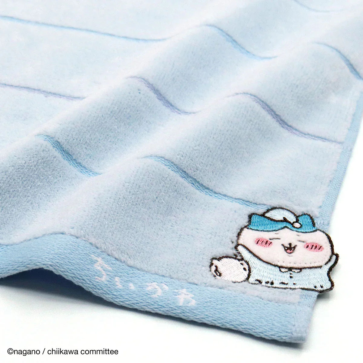 CHIIKAWA | Towel Handkerchief Cotton 100% H250×W250mm (Good Night)