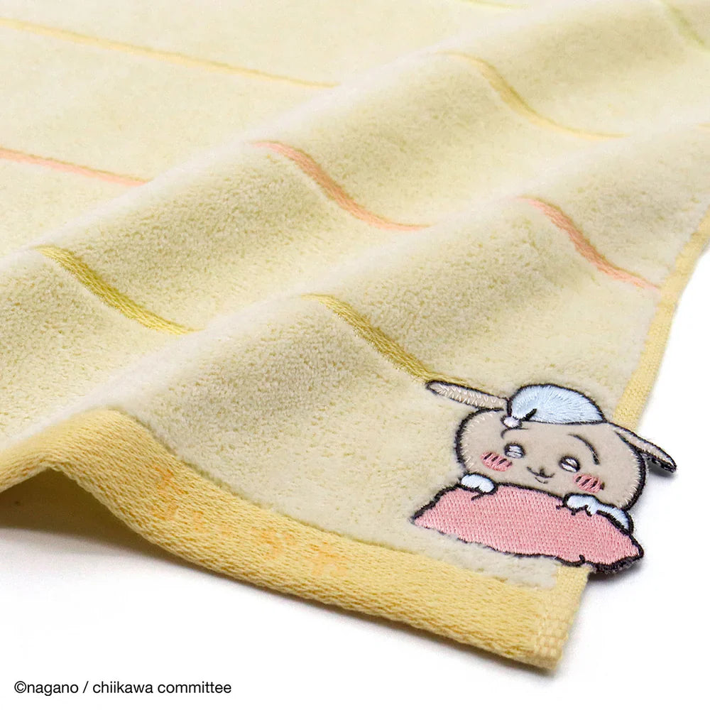 CHIIKAWA | Towel Handkerchief Cotton 100% H250×W250mm (Good Night)