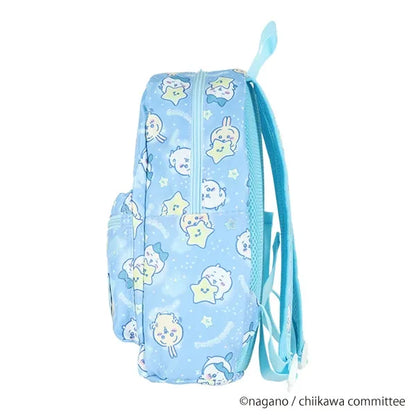 Chiikawa | Backpack Rucksack 250×330×110Mm (Hachiware Rabbit & Star Night) 吉伊卡哇 双肩包/背部透气设计